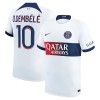Virallinen Fanipaita Paris Saint-Germain Dembele 10 Vieraspelipaita 2023-24 - Miesten